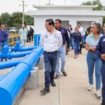 Chepe Guerrero supervisa funcionamiento de los cárcamos de Pirámides, Paseos del Bosque y Puerta Real