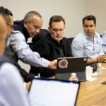 Encabeza Gobernador reunión de seguimiento ante lluvias.