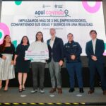 Entrega Marco Del Prete apoyo a 62 emprendedores