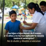 Fortalece SESA medidas de vigilancia epidemiológica para prevenir el sarampión.