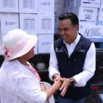 Supervisa Luis Nava entrega de apoyos alimentarios del programa Contigo en tu Mesa