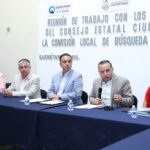 Reconocen importancia de la creación del Consejo Estatal Ciudadano de la Comisión Local de Búsqueda de Personas