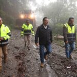 Atiende Luis Nava afectaciones por deslave en Joyas de Bucareli