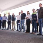 Chepe Guerrero y Mauricio Kuri supervisan la rehabilitación de la avenida Candiles
