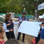 Titular de la CEI supervisa puente peatonal en Jalpan de Serra