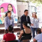 Supervisa Luis Nava la jornada Contigo y tu Bebé
