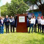 Atestigua Marco Del Prete develación de placa Biodiversidad de Corregidora