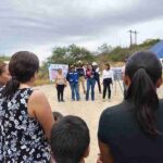 Presenta CEI obra de mejoramiento vial en El Álamo, Peñamiller