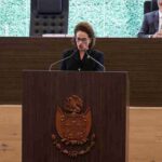 Posicionamiento de la diputada Adriana Eliza Meza Argaluza, coordinadora de la Fracción Legislativa del PRI, con motivo del Quinto Informe de Gobierno del Titular del Poder Ejecutivo del Estado, Mauricio Kuri González