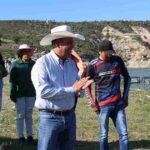 Entrega SEDEA equipo a pescadores de Cadereyta